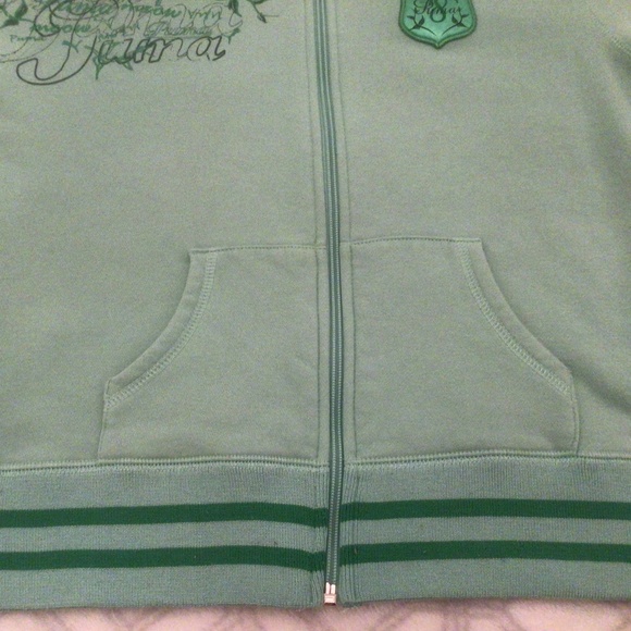 Puma green sweatshirt ,size Small - Picture 3 of 7